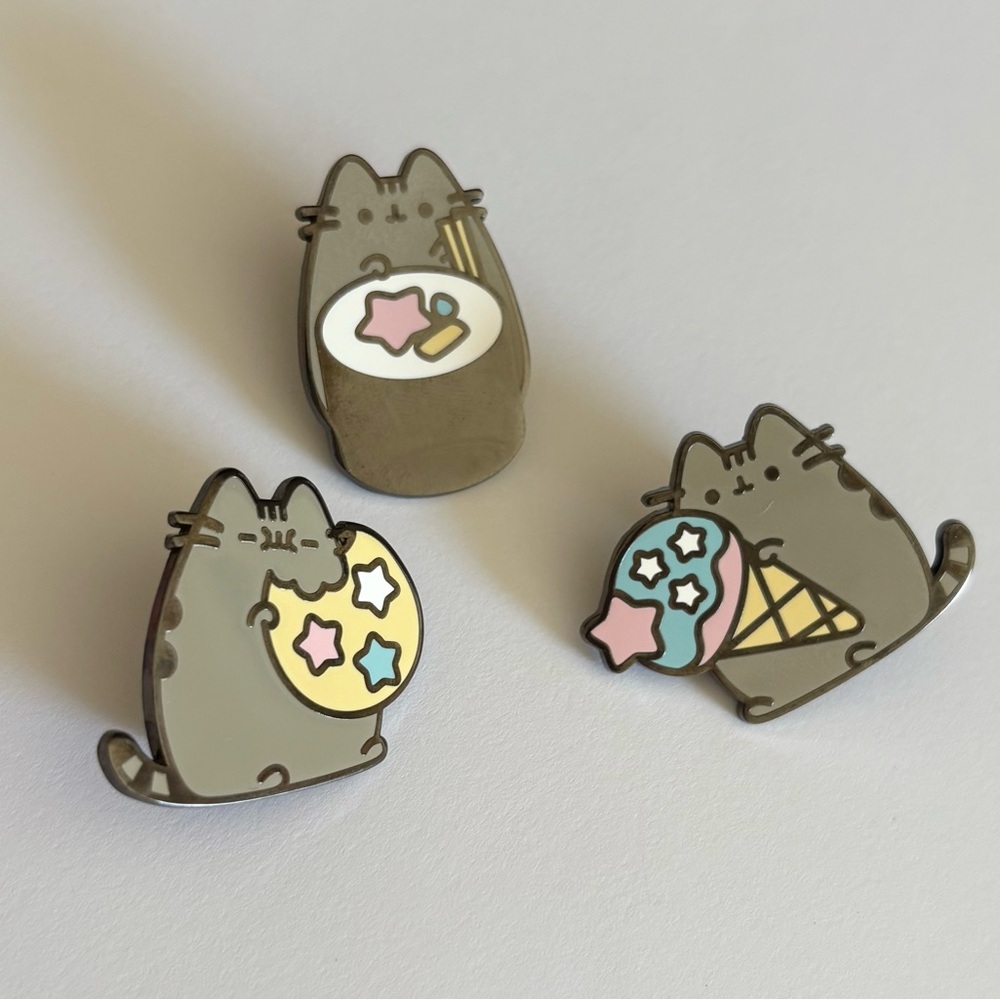 Pusheen 10th Anniversary Enamel Pins